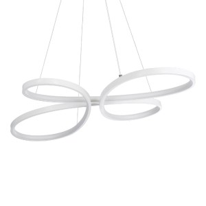 glo-61392-61392_3 GLOBOSTAR® BUTTERFLY 61392 ΚΡΕΜΑΣΤΟ ΦΩΤΙΣΤΙΚΟ ΟΡΟΦΗΣ DESIGN LED CCT 75W 8400LM 300° AC 220