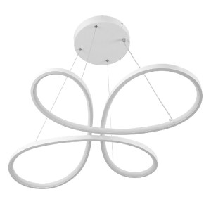 glo-61392-61392_6 GLOBOSTAR® BUTTERFLY 61392 ΚΡΕΜΑΣΤΟ ΦΩΤΙΣΤΙΚΟ ΟΡΟΦΗΣ DESIGN LED CCT 75W 8400LM 300° AC 220