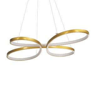 glo-61393-61393_3 GLOBOSTAR® BUTTERFLY 61393 ΚΡΕΜΑΣΤΟ ΦΩΤΙΣΤΙΚΟ ΟΡΟΦΗΣ DESIGN LED CCT 75W 8400LM 300° AC 220