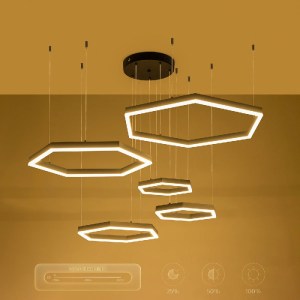 glo-61397-61397_10 KELVO® LEXAGON 61397 ΜΟΝΤΕΡΝΟ ΚΡΕΜΑΣΤΟ ΦΩΤΙΣΤΙΚΟ ΟΡΟΦΗΣ LED 120W 12000LM 200° AC 220-240V IP20 ΡΥΘΜΙΖΟΜΕΝΟ ΛΕΥΚΟ CCT ΜΕ ΧΕΙΡΙΣΤΗΡΙΟ ΑΠΟ 2700K ΕΩΣ 6000K DIMMABLE -