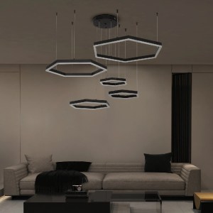 glo-61397-61397_2.webp KELVO® LEXAGON 61397 ΜΟΝΤΕΡΝΟ ΚΡΕΜΑΣΤΟ ΦΩΤΙΣΤΙΚΟ ΟΡΟΦΗΣ LED 120W 12000LM 200° AC 220-240V 