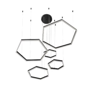 glo-61397-61397_4.webp KELVO® LEXAGON 61397 ΜΟΝΤΕΡΝΟ ΚΡΕΜΑΣΤΟ ΦΩΤΙΣΤΙΚΟ ΟΡΟΦΗΣ LED 120W 12000LM 200° AC 220-240V 