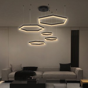 glo-61397-bc6012_61397_1 KELVO® LEXAGON 61397 ΜΟΝΤΕΡΝΟ ΚΡΕΜΑΣΤΟ ΦΩΤΙΣΤΙΚΟ ΟΡΟΦΗΣ LED 120W 12000LM 200° AC 220-240V 