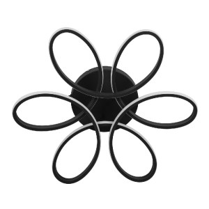 glo-61400-61400_3 GLOBOSTAR® MARGARET 61400 ΜΟΝΤΕΡΝΟ ΚΡΕΜΑΣΤΟ ΦΩΤΙΣΤΙΚΟ ΟΡΟΦΗΣ LED 54W 6210LM 360° AC 220-24