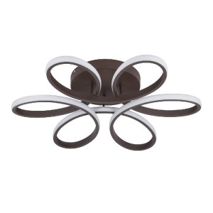 glo-61402-61402_2 GLOBOSTAR® MARGARET 61402 ΜΟΝΤΕΡΝΟ ΚΡΕΜΑΣΤΟ ΦΩΤΙΣΤΙΚΟ ΟΡΟΦΗΣ LED 54W 6210LM 360° AC 220-24