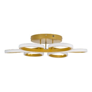 glo-61403-61403_4 GLOBOSTAR® MARGARET 61403 ΜΟΝΤΕΡΝΟ ΦΩΤΙΣΤΙΚΟ ΟΡΟΦΗΣ LED 54W 6210LM 360° AC 220-240V IP20 Ρ