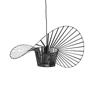 glo-61464-72f497_61464_2 GLOBOSTAR® WIDOW 61464 ΜΟΝΤΕΡΝΟ ΚΡΕΜΑΣΤΟ ΦΩΤΙΣΤΙΚΟ ΠΛΕΓΜΑ ΜΟΝΟΦΩΤΟ 1 X E27 IP20 ΜΑΥΡΟ ΣΧΟΙ