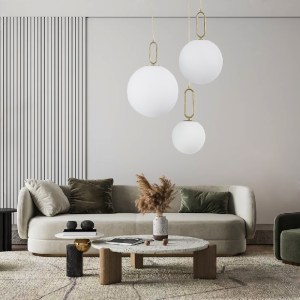 glo-61487-ba9cf2_post_209 GLOBOSTAR® BELLISSIMO 61487 ΜΟΝΤΕΡΝΟ ΚΡΕΜΑΣΤΟ ΦΩΤΙΣΤΙΚΟ ΜΠΑΛΑ ΜΟΝΟΦΩΤΟ 1 X E27 IP20 ΛΕΥΚΟ 