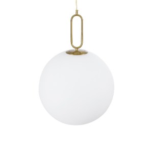 glo-61488-61488_4 GLOBOSTAR® BELLISSIMO 61488 ΜΟΝΤΕΡΝΟ ΚΡΕΜΑΣΤΟ ΦΩΤΙΣΤΙΚΟ ΜΠΑΛΑ ΜΟΝΟΦΩΤΟ 1 X E27 IP20 ΛΕΥΚΟ 