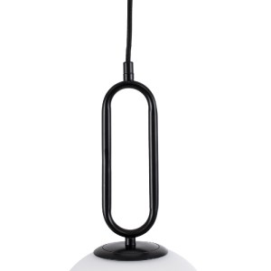 glo-61490-61490_5 GLOBOSTAR® BELLISSIMO 61490 ΜΟΝΤΕΡΝΟ ΚΡΕΜΑΣΤΟ ΦΩΤΙΣΤΙΚΟ ΜΠΑΛΑ ΜΟΝΟΦΩΤΟ 1 X E27 IP20 ΛΕΥΚΟ 