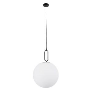 glo-61491-61491_2 GLOBOSTAR® BELLISSIMO 61491 ΜΟΝΤΕΡΝΟ ΚΡΕΜΑΣΤΟ ΦΩΤΙΣΤΙΚΟ ΜΠΑΛΑ ΜΟΝΟΦΩΤΟ 1 X E27 IP20 ΛΕΥΚΟ 