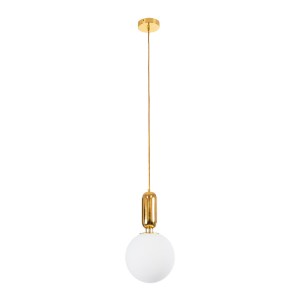 glo-61492-61492_2 GLOBOSTAR® ESTETICO 61492 ΜΟΝΤΕΡΝΟ ΚΡΕΜΑΣΤΟ ΦΩΤΙΣΤΙΚΟ ΜΠΑΛΑ ΜΟΝΟΦΩΤΟ 1 X E27 IP20 ΛΕΥΚΟ ΓΥ