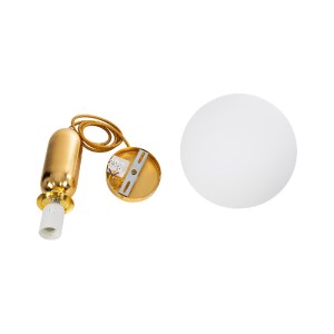 glo-61492-61492_7 GLOBOSTAR® ESTETICO 61492 ΜΟΝΤΕΡΝΟ ΚΡΕΜΑΣΤΟ ΦΩΤΙΣΤΙΚΟ ΜΠΑΛΑ ΜΟΝΟΦΩΤΟ 1 X E27 IP20 ΛΕΥΚΟ ΓΥ