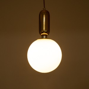 glo-61492-61492_8 GLOBOSTAR® ESTETICO 61492 ΜΟΝΤΕΡΝΟ ΚΡΕΜΑΣΤΟ ΦΩΤΙΣΤΙΚΟ ΜΠΑΛΑ ΜΟΝΟΦΩΤΟ 1 X E27 IP20 ΛΕΥΚΟ ΓΥ