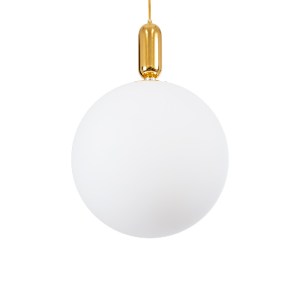 glo-61494-61494_3 GLOBOSTAR® ESTETICO 61494 ΜΟΝΤΕΡΝΟ ΚΡΕΜΑΣΤΟ ΦΩΤΙΣΤΙΚΟ ΜΠΑΛΑ ΜΟΝΟΦΩΤΟ 1 X E27 IP20 ΛΕΥΚΟ ΓΥ