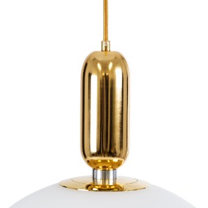 glo-61494-61494_5 GLOBOSTAR® ESTETICO 61494 ΜΟΝΤΕΡΝΟ ΚΡΕΜΑΣΤΟ ΦΩΤΙΣΤΙΚΟ ΜΠΑΛΑ ΜΟΝΟΦΩΤΟ 1 X E27 IP20 ΛΕΥΚΟ ΓΥ