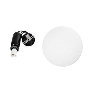 glo-61496-61496_7 GLOBOSTAR® ESTETICO 61496 ΜΟΝΤΕΡΝΟ ΚΡΕΜΑΣΤΟ ΦΩΤΙΣΤΙΚΟ ΜΠΑΛΑ ΜΟΝΟΦΩΤΟ 1 X E27 IP20 ΛΕΥΚΟ ΓΥ