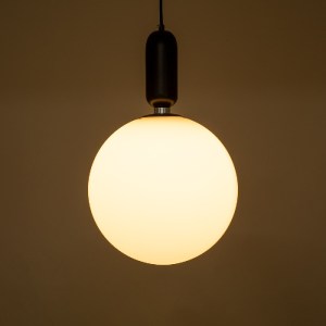 glo-61496-61496_8 GLOBOSTAR® ESTETICO 61496 ΜΟΝΤΕΡΝΟ ΚΡΕΜΑΣΤΟ ΦΩΤΙΣΤΙΚΟ ΜΠΑΛΑ ΜΟΝΟΦΩΤΟ 1 X E27 IP20 ΛΕΥΚΟ ΓΥ