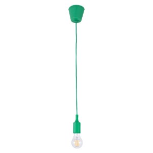 glo-61556-e5f047_91007_0 GLOBOSTAR® CABLITO 61556 ΜΟΝΤΕΡΝΟ ΚΡΕΜΑΣΤΟ ΦΩΤΙΣΤΙΚΟ ΟΡΟΦΗΣ ΜΟΝΟΦΩΤΟ 1 X E27 ΠΡΑΣΙΝΟ ΣΙΛΙΚ
