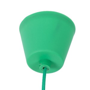 glo-61556-e984ac_91007_2 GLOBOSTAR® CABLITO 61556 ΜΟΝΤΕΡΝΟ ΚΡΕΜΑΣΤΟ ΦΩΤΙΣΤΙΚΟ ΟΡΟΦΗΣ ΜΟΝΟΦΩΤΟ 1 X E27 ΠΡΑΣΙΝΟ ΣΙΛΙΚ