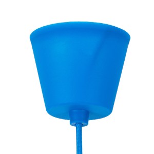 glo-61558-65c3d6_91009_2 GLOBOSTAR® CABLITO 61558 ΜΟΝΤΕΡΝΟ ΚΡΕΜΑΣΤΟ ΦΩΤΙΣΤΙΚΟ ΟΡΟΦΗΣ ΜΟΝΟΦΩΤΟ 1 X E27 ΜΠΛΕ ΣΙΛΙΚΟΝΗ