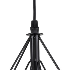 glo-61569-61569_6 GLOBOSTAR® EIFFEL 61569 VINTAGE ΚΡΕΜΑΣΤΟ ΦΩΤΙΣΤΙΚΟ ΡΑΓΑ ΤΡΙΦΩΤΟ 3 X E27 IP20 ΜΑΥΡΟ ΜΕΤΑΛΛΟ
