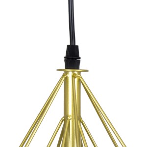 glo-61571-61571_6 GLOBOSTAR® EIFFEL 61571 VINTAGE ΚΡΕΜΑΣΤΟ ΦΩΤΙΣΤΙΚΟ ΡΑΓΑ ΤΡΙΦΩΤΟ 3 X E27 IP20 ΧΡΥΣΟ ΜΕΤΑΛΛΟ