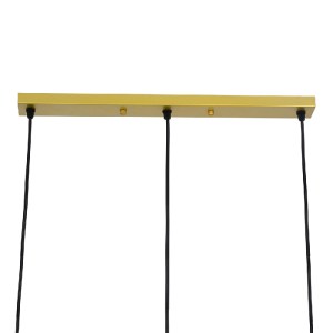 glo-61571-61571_9 GLOBOSTAR® EIFFEL 61571 VINTAGE ΚΡΕΜΑΣΤΟ ΦΩΤΙΣΤΙΚΟ ΡΑΓΑ ΤΡΙΦΩΤΟ 3 X E27 IP20 ΧΡΥΣΟ ΜΕΤΑΛΛΟ