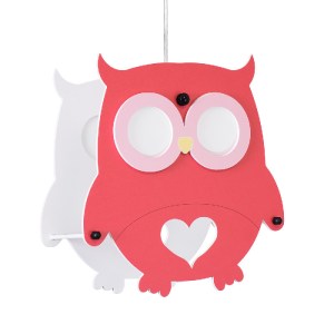 glo-61576-61576_0 GLOBOSTAR® OWL 61576 ΠΑΙΔΙΚΟ ΚΡΕΜΑΣΤΟ ΦΩΤΙΣΤΙΚΟ ΦΙΓΟΥΡΑ ΜΟΝΟΦΩΤΟ 1 X E27 IP20 ΠΟΛΥΧΡΩΜΟ ΠΛ