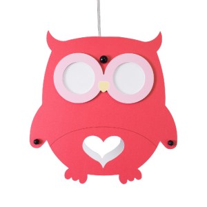 glo-61576-61576_4 GLOBOSTAR® OWL 61576 ΠΑΙΔΙΚΟ ΚΡΕΜΑΣΤΟ ΦΩΤΙΣΤΙΚΟ ΦΙΓΟΥΡΑ ΜΟΝΟΦΩΤΟ 1 X E27 IP20 ΠΟΛΥΧΡΩΜΟ ΠΛ