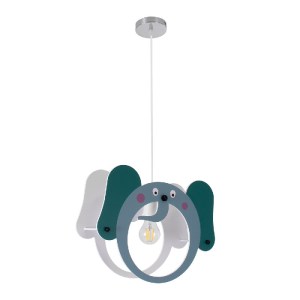 glo-61578-61578_3 GLOBOSTAR® ELEPHANT 61578 ΠΑΙΔΙΚΟ ΚΡΕΜΑΣΤΟ ΦΩΤΙΣΤΙΚΟ ΦΙΓΟΥΡΑ ΜΟΝΟΦΩΤΟ 1 X E27 IP20 ΠΟΛΥΧΡΩ