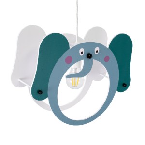 glo-61578-61578_6 GLOBOSTAR® ELEPHANT 61578 ΠΑΙΔΙΚΟ ΚΡΕΜΑΣΤΟ ΦΩΤΙΣΤΙΚΟ ΦΙΓΟΥΡΑ ΜΟΝΟΦΩΤΟ 1 X E27 IP20 ΠΟΛΥΧΡΩ