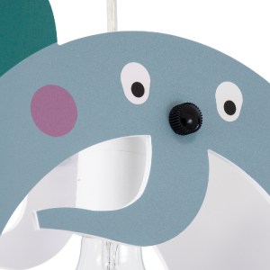 glo-61578-61578_8 GLOBOSTAR® ELEPHANT 61578 ΠΑΙΔΙΚΟ ΚΡΕΜΑΣΤΟ ΦΩΤΙΣΤΙΚΟ ΦΙΓΟΥΡΑ ΜΟΝΟΦΩΤΟ 1 X E27 IP20 ΠΟΛΥΧΡΩ