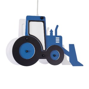 glo-61580-1bdb67_61580_0 GLOBOSTAR® TRACTOR 61580 ΠΑΙΔΙΚΟ ΚΡΕΜΑΣΤΟ ΦΩΤΙΣΤΙΚΟ ΦΙΓΟΥΡΑ ΜΟΝΟΦΩΤΟ 1 X E27 IP20 ΜΠΛΕ, ΜΑ