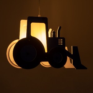 glo-61580-61580_2 GLOBOSTAR® TRACTOR 61580 ΠΑΙΔΙΚΟ ΚΡΕΜΑΣΤΟ ΦΩΤΙΣΤΙΚΟ ΦΙΓΟΥΡΑ ΜΟΝΟΦΩΤΟ 1 X E27 IP20 ΜΠΛΕ, ΜΑ