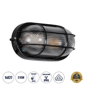 glo-61583-9e330b_61583_0 GLOBOSTAR® BOATLIGHT 61583 ΦΩΤΙΣΤΙΚΟ ΚΑΡΑΒΟΧΕΛΩΝΑ ΤΟΙΧΟΥ - ΑΠΛΙΚΑ ΜΕ ΝΤΟΥΙ 1 X E27 120° AC