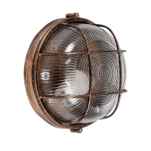 glo-61587-61587_2 GLOBOSTAR® BOATLIGHT 61587 VINTAGE ΦΩΤΙΣΤΙΚΟ ΚΑΡΑΒΟΧΕΛΩΝΑ ΤΟΙΧΟΥ & ΟΡΟΦΗΣ ΜΕ ΝΤΟΥΙ 1 X E27