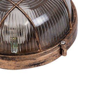 glo-61587-61587_6 GLOBOSTAR® BOATLIGHT 61587 VINTAGE ΦΩΤΙΣΤΙΚΟ ΚΑΡΑΒΟΧΕΛΩΝΑ ΤΟΙΧΟΥ & ΟΡΟΦΗΣ ΜΕ ΝΤΟΥΙ 1 X E27