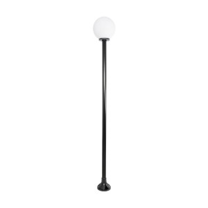 glo-61597-01e060_61597_0 GLOBOSTAR® AGROS 61597 ΦΩΤΙΣΤΙΚΟ ΚΟΛΩΝΑΚΙ ΚΗΠΟΥ ΜΕ ΝΤΟΥΙ 1 X E27 AC 220-240V ΑΔΙΑΒΡΟΧΟ IP6