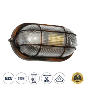 glo-61622-61622_0.webp GLOBOSTAR® BOATLIGHT 61622 VINTAGE ΦΩΤΙΣΤΙΚΟ ΚΑΡΑΒΟΧΕΛΩΝΑ ΤΟΙΧΟΥ - ΑΠΛΙΚΑ ΜΕ ΝΤΟΥΙ 1 X E27