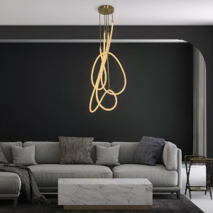 glo-61671-54f82b_61671_1 KELVO® GLOW 61671 ΜΟΝΤΕΡΝΟ ΦΩΤΙΣΤΙΚΟ ΟΡΟΦΗΣ LED 85W 8500LM 360° AC 220-240V IP20 ΡΥΘΜΙΖΟΜΕ