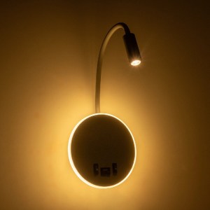 glo-61694-61694_8.webp GLOBOSTAR® GOOSE 61694 ΦΩΤΙΣΤΙΚΟ ΤΟΙΧΟΥ - ΑΠΛΙΚΑ LED 6W 600LM 36° AC 220-240V IP20  - READ
