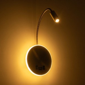 glo-61697-61697_9.webp GLOBOSTAR® GOOSE 61697 ΦΩΤΙΣΤΙΚΟ ΤΟΙΧΟΥ - ΑΠΛΙΚΑ LED 6W 600LM 36° AC 220-240V IP20 - READI