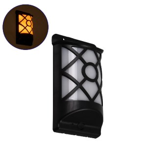 glo-71457-71457_0 GLOBOSTAR® 71457 ΑΥΤΟΝΟΜΟ ΗΛΙΑΚΟ ΦΩΤΙΣΤΙΚΟ ΤΟΙΧΟΥ ΜΑΥΡΟ LED SMD 3W 90LM ΜΕ ΕΝΣΩΜΑΤΩΜΕΝΗ ΜΠ