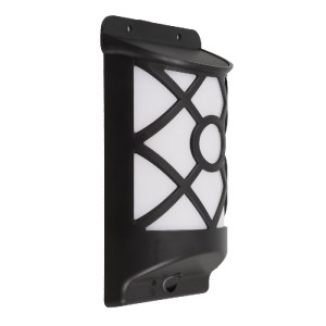 glo-71457-71457_4 GLOBOSTAR® 71457 ΑΥΤΟΝΟΜΟ ΗΛΙΑΚΟ ΦΩΤΙΣΤΙΚΟ ΤΟΙΧΟΥ ΜΑΥΡΟ LED SMD 3W 90LM ΜΕ ΕΝΣΩΜΑΤΩΜΕΝΗ ΜΠ