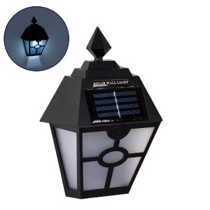 glo-71494-71494_0 GLOBOSTAR® 71494 ΑΥΤΟΝΟΜΟ ΗΛΙΑΚΟ ΦΩΤΙΣΤΙΚΟ ΤΟΙΧΟΥ ΜΑΥΡΟ LED SMD 1W 40LM ΜΕ ΕΝΣΩΜΑΤΩΜΕΝΗ ΜΠ