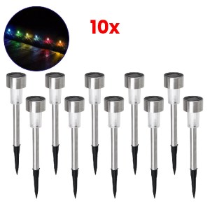 glo-71522-10-71522_10_0 GLOBOSTAR® 71522-10 ΣΕΤ 10 ΤΕΜΑΧΙΩΝ ΑΥΤΟΝΟΜΑ ΗΛΙΑΚΑ ΦΩΤΙΣΤΙΚΑ LED SMD 1W 90LM ΜΕ ΕΝΣΩΜΑΤΩΜ