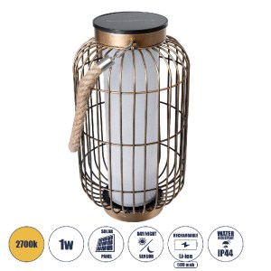 glo-76487-76487_0 GLOBOSTAR® 76487 ΑΥΤΟΝΟΜΟ ΗΛΙΑΚΟ ΚΡΕΜΑΣΤΟ/ΕΠΙΤΡΑΠΕΖΙΟ ΦΩΤΙΣΤΙΚΟ ΦΑΝΑΡΑΚΙ LED SMD 1W 100LM 