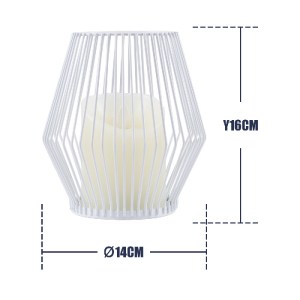 glo-76488-76488_5 GLOBOSTAR® CANDLE 76488 ΔΙΑΚΟΣΜΗΤΙΚΟ REALISTIC ΚΕΡΙ ΜΕ LED ΕΦΕ ΚΙΝΟΥΜΕΝΗΣ ΦΛΟΓΑΣ - ΜΠΑΤΑΡΙ