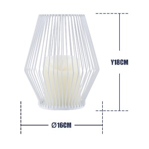 glo-76489-76489_5 GLOBOSTAR® CANDLE 76489 ΔΙΑΚΟΣΜΗΤΙΚΟ REALISTIC ΚΕΡΙ ΜΕ LED ΕΦΕ ΚΙΝΟΥΜΕΝΗΣ ΦΛΟΓΑΣ - ΜΠΑΤΑΡΙ